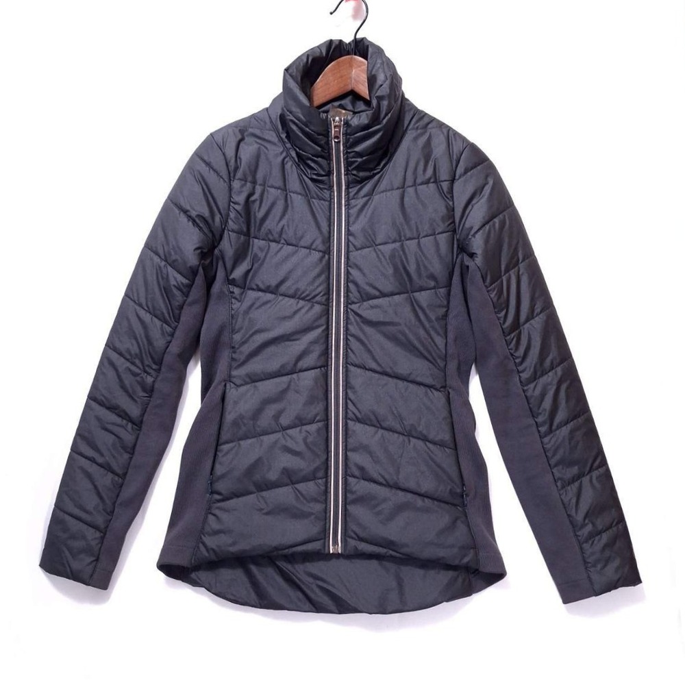 CALIA by Carrie Underwood Puffer Jacket‎ Full Zip Mock Neck Women's XS Black
